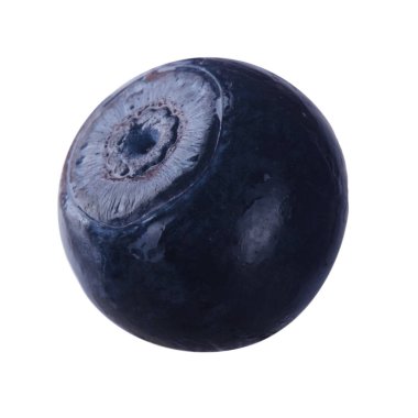 beyaz arka plan üzerinde izole olgun siyah bilberry 