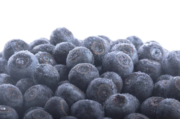 Olgun yaban mersinleri. Kapatın. 