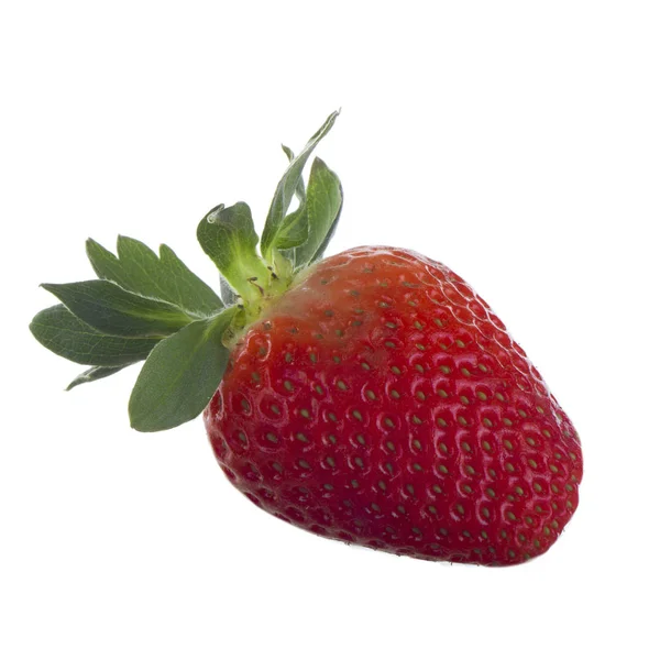 Sweet Red Ripe Strawberry Close View — Stock Photo, Image
