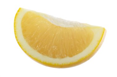 beyaz arka plan üzerinde izole olgun limon, yakın çekim 