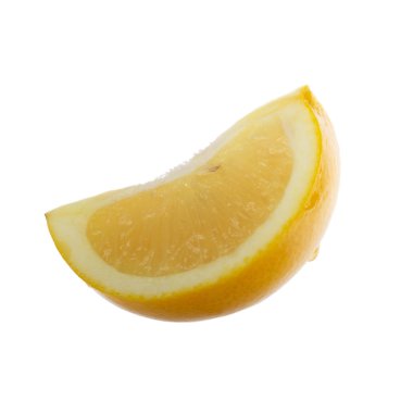 beyaz arka plan üzerinde izole olgun limon, yakın çekim 