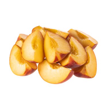 Olgun şeftali meyve yakın çekim