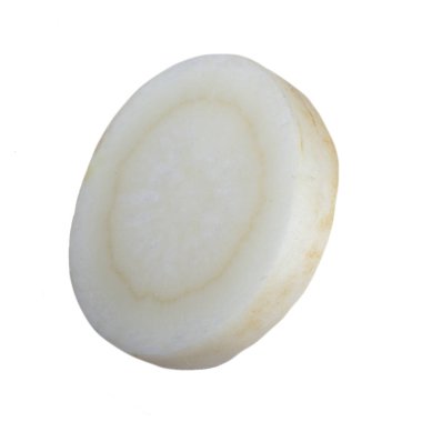 beyaz arka plan üzerinde izole doğranmış kökleri