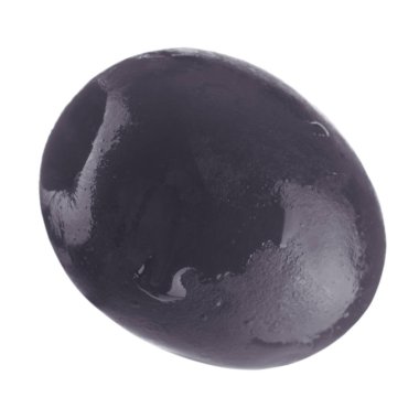 beyaz arka plan üzerinde izole olgun zeytin, yakın çekim 