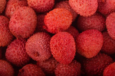 arka planda taze lychee, yakın