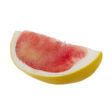 Narenciye meyve beyaz arka plan üzerinde izole dilimlenmiş