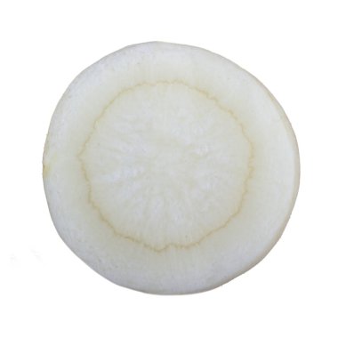 beyaz arka plan üzerinde izole doğranmış kökleri