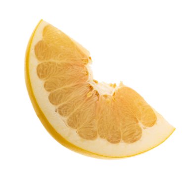 Narenciye meyve beyaz arka plan üzerinde izole dilimlenmiş