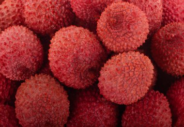 arka planda taze lychee, yakın