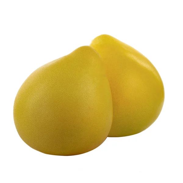 Fehér Alapon Izolált Citrusfélék — Stock Fotó