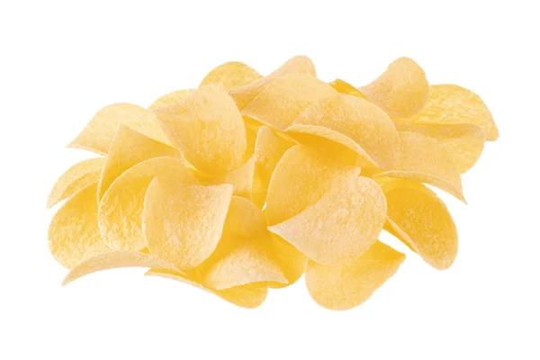 Pommes Frites Bakgrund Närbild — Stockfoto