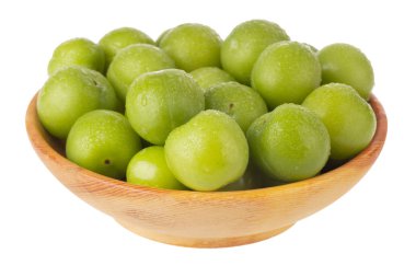 arka plan üzerinde taze erik yakın çekim