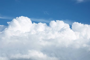 mavi bulutlu gökyüzü, soyut duvar kağıdı