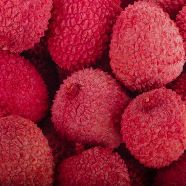 arka planda taze lychee, yakın