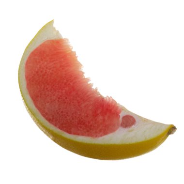 Narenciye meyve beyaz arka plan üzerinde izole dilimlenmiş