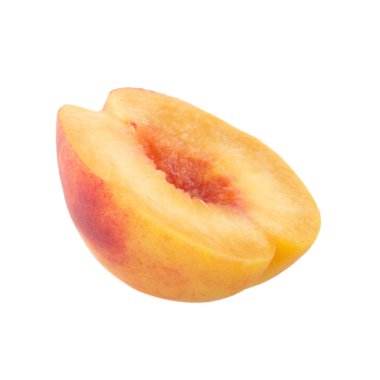 Olgun şeftali meyve yakın çekim