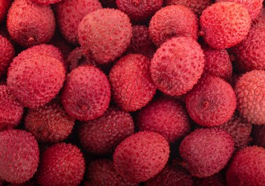 arka planda taze lychee, yakın