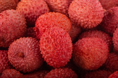 arka planda taze lychee, yakın