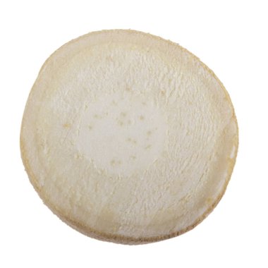 beyaz arka planda izole sebze kökü