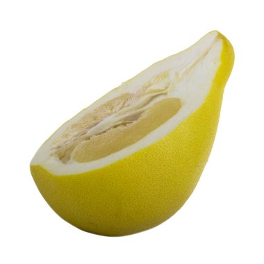 Narenciye meyve beyaz arka plan üzerinde izole dilimlenmiş