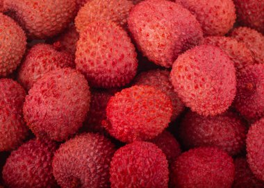 arka planda taze lychee, yakın