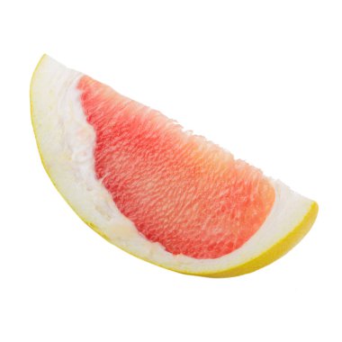 Narenciye meyve beyaz arka plan üzerinde izole dilimlenmiş