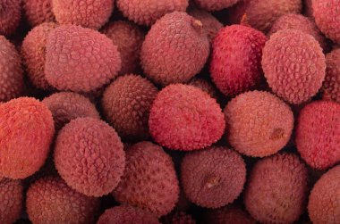 arka planda taze lychee, yakın