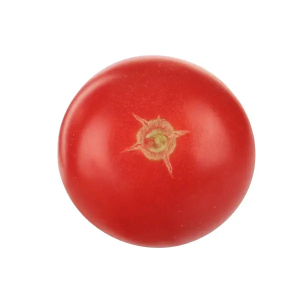 Zbliżenie Pomidorów Białym Tle — Zdjęcie stockowe