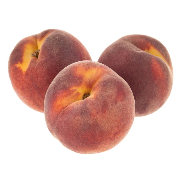 Ripe Peach Fruit Close — Stock Photo, Image