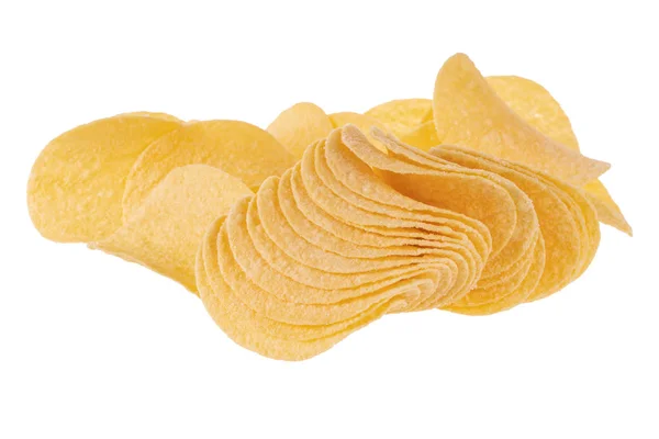 Batatas Fritas Fundo Close — Fotografia de Stock