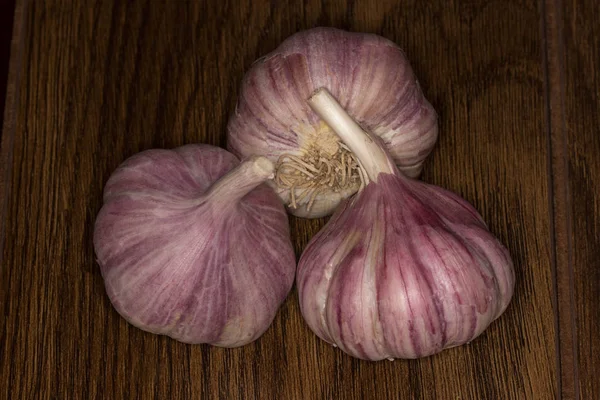 Ripe Garlic Close — Stock Photo, Image