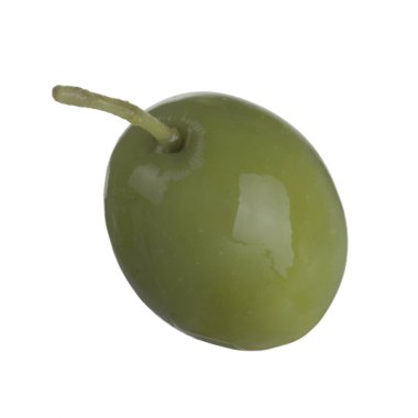 beyaz arka plan üzerinde izole olgun zeytin, yakın çekim 