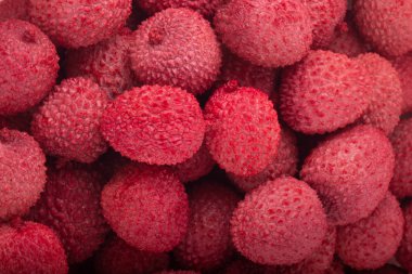 arka planda taze lychee, yakın