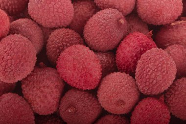 arka planda taze lychee, yakın