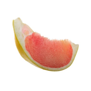 Narenciye meyve beyaz arka plan üzerinde izole dilimlenmiş