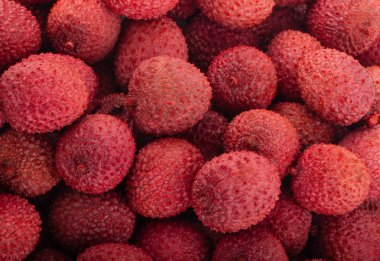 arka planda taze lychee, yakın