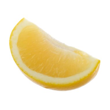 beyaz arka plan üzerinde izole olgun limon, yakın çekim 