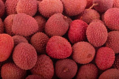 arka planda taze lychee, yakın