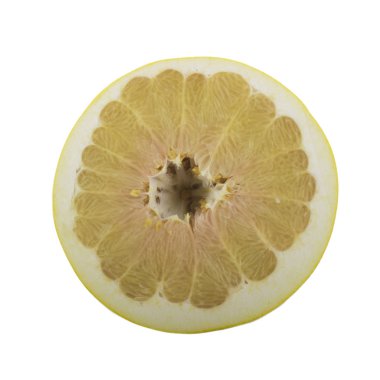 Narenciye meyve beyaz arka plan üzerinde izole dilimlenmiş