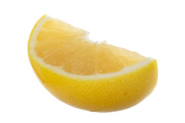 beyaz arka plan üzerinde izole olgun limon, yakın çekim 