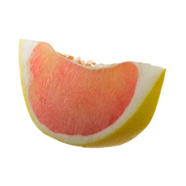 Narenciye meyve beyaz arka plan üzerinde izole dilimlenmiş