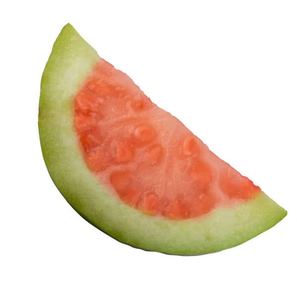 Läckra Guajava Bakgrunden Närbild — Stockfoto