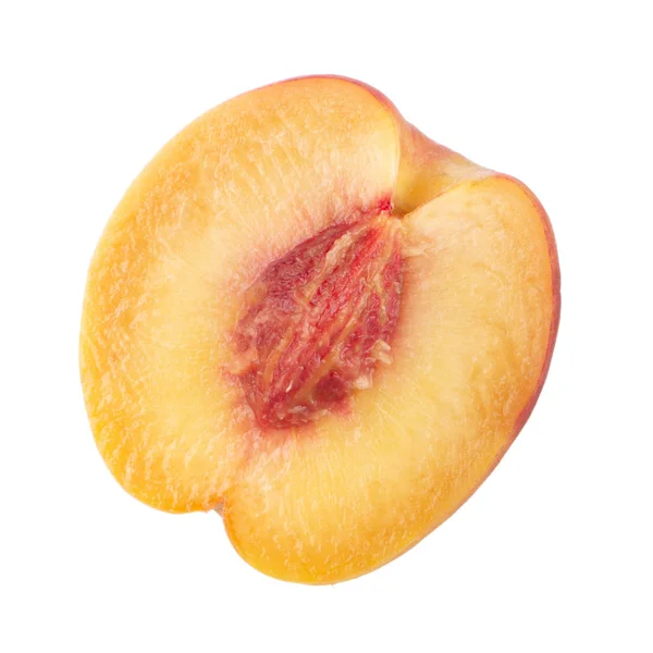 Ripe Peach Fruit Close — Stock Photo, Image