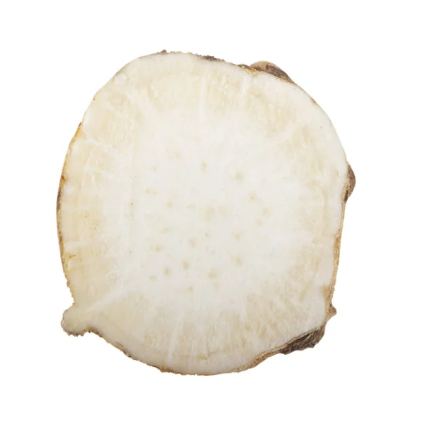 Овочевий Корінь Ізольований Білому Тлі — стокове фото
