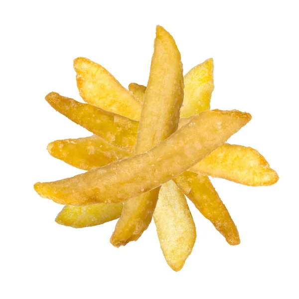 Papas Fritas Fondo Cerca — Foto de Stock