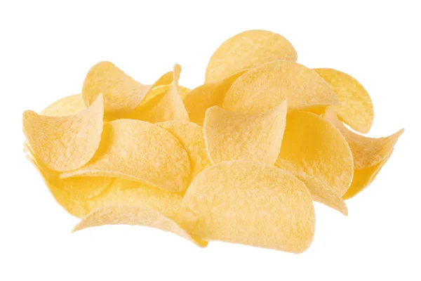 Batatas Fritas Fundo Close — Fotografia de Stock