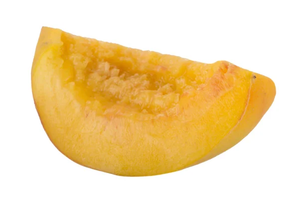 Fruta Madura Del Melocotón Cerca — Foto de Stock