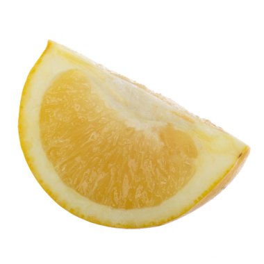 beyaz arka plan üzerinde izole olgun limon, yakın çekim 