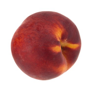 Olgun şeftali meyve yakın çekim