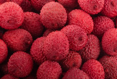 arka planda taze lychee, yakın